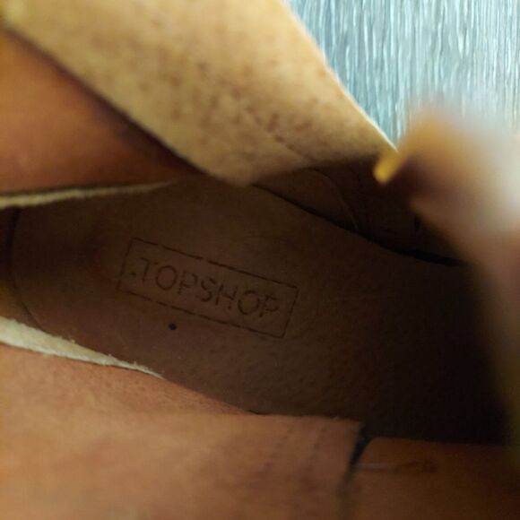 Topshop Arid Fringe Ankle Boots 37 - Picture 8 of 9